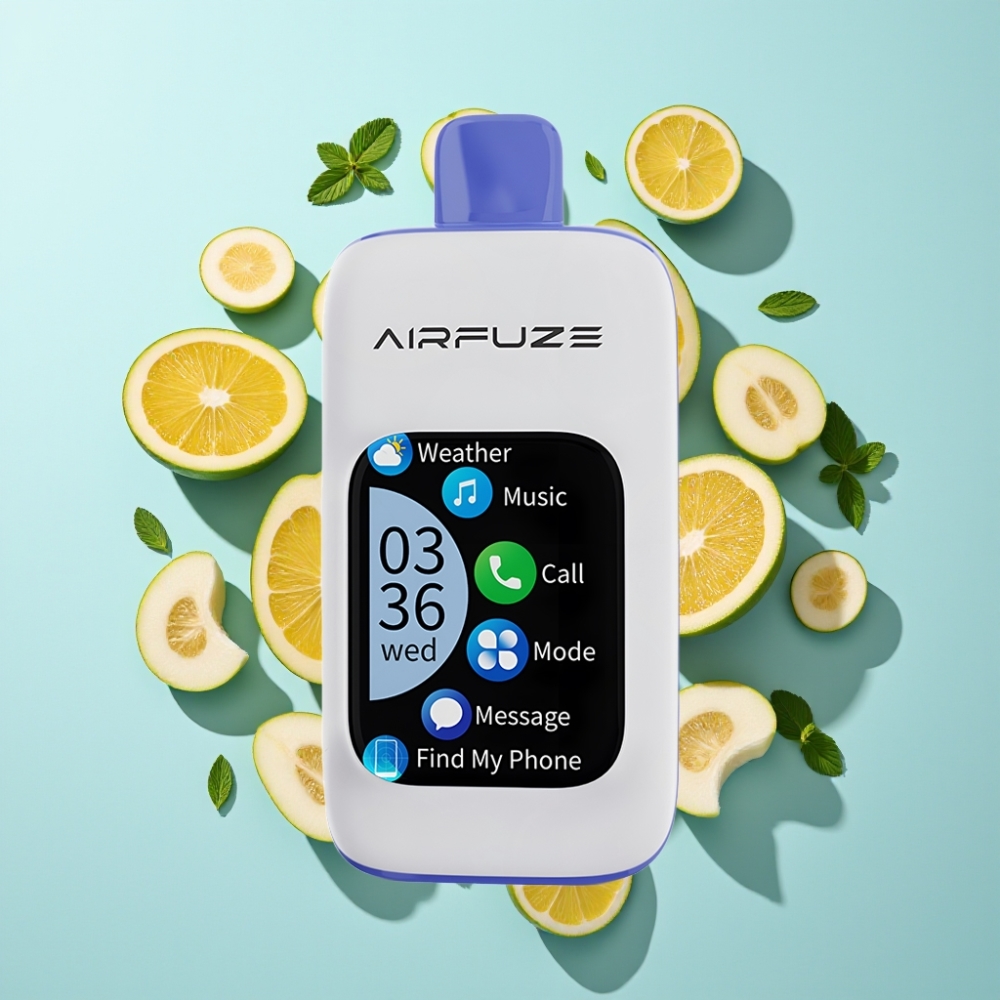 AirFuze Smart 30000 Puffar Disposable Pod med Touchskärm  Typ-C