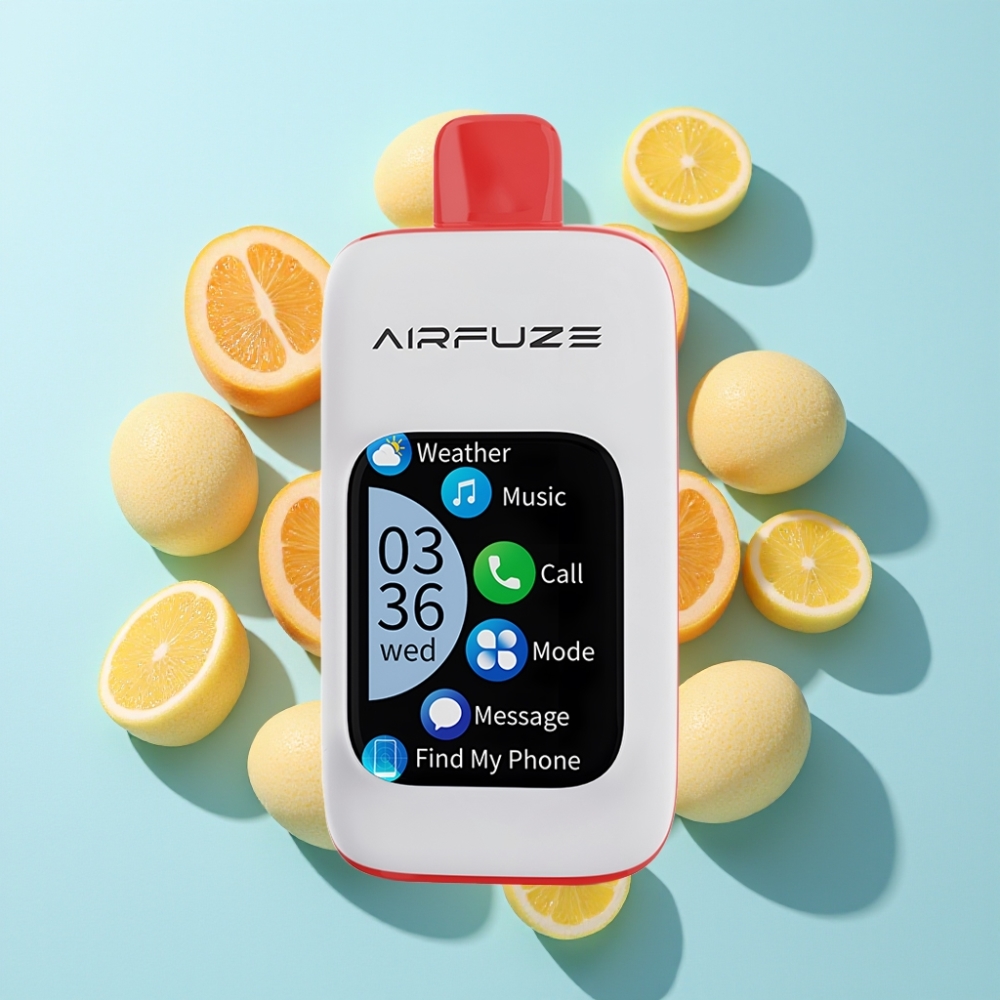AirFuze Smart 30000 Puffs Touch TFT Type-C Sour Lush Gummy