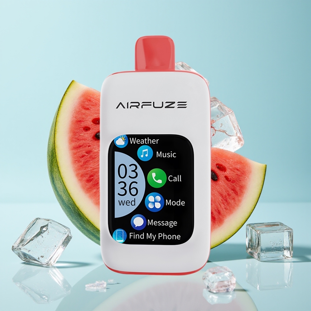 AirFuze Smart 30000 Puffs Touch TFT Type-C Vattenmelon Is