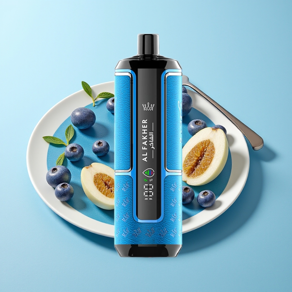 Al Fakher Crown Bar 15K Hypermax Engångs Vape Pen med 22ml  Typ-C Laddning