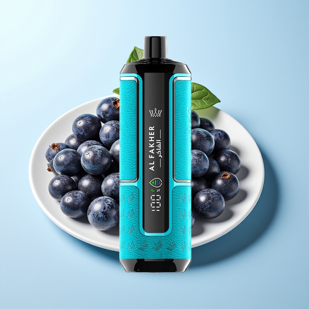 Al Fakher Crown Bar 15K Hypermax Engångsvape med Blackcurrant Ice – 22ml 600mAh