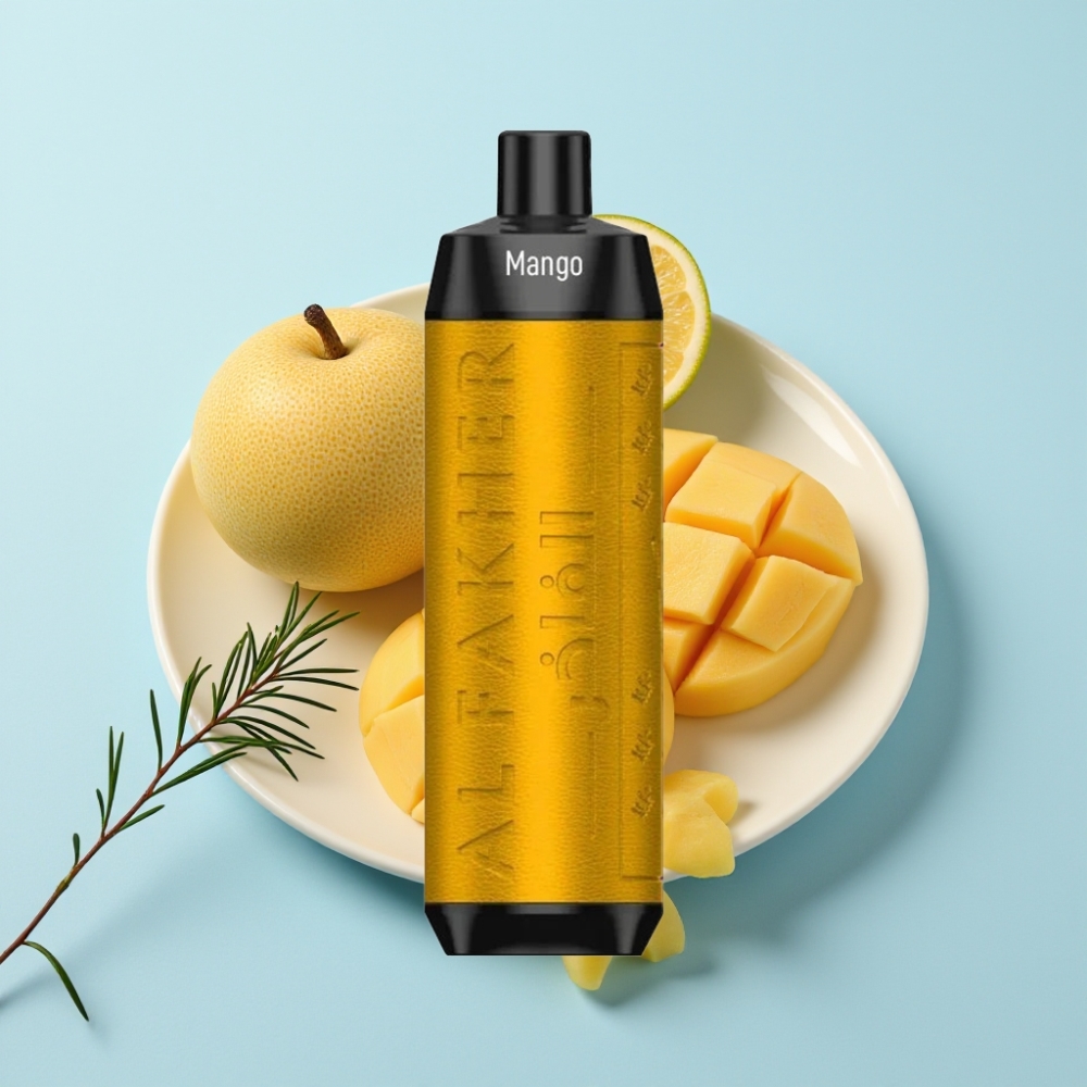 Al Fakher Crown Bar 8000 Crystal Disposable Vape Mango Ice 18ml 5mg USB-C