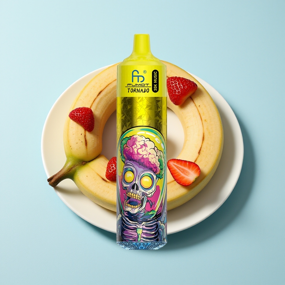 Fumot RandM Tornado 30000 Puffs 30mL 5 Bananjordgubbe
