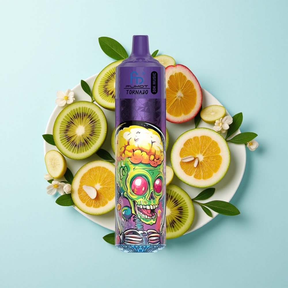 Fumot RandM Tornado 30000 Puffs 30mL 5 Mesh Kiwi Passionfrukt Guava