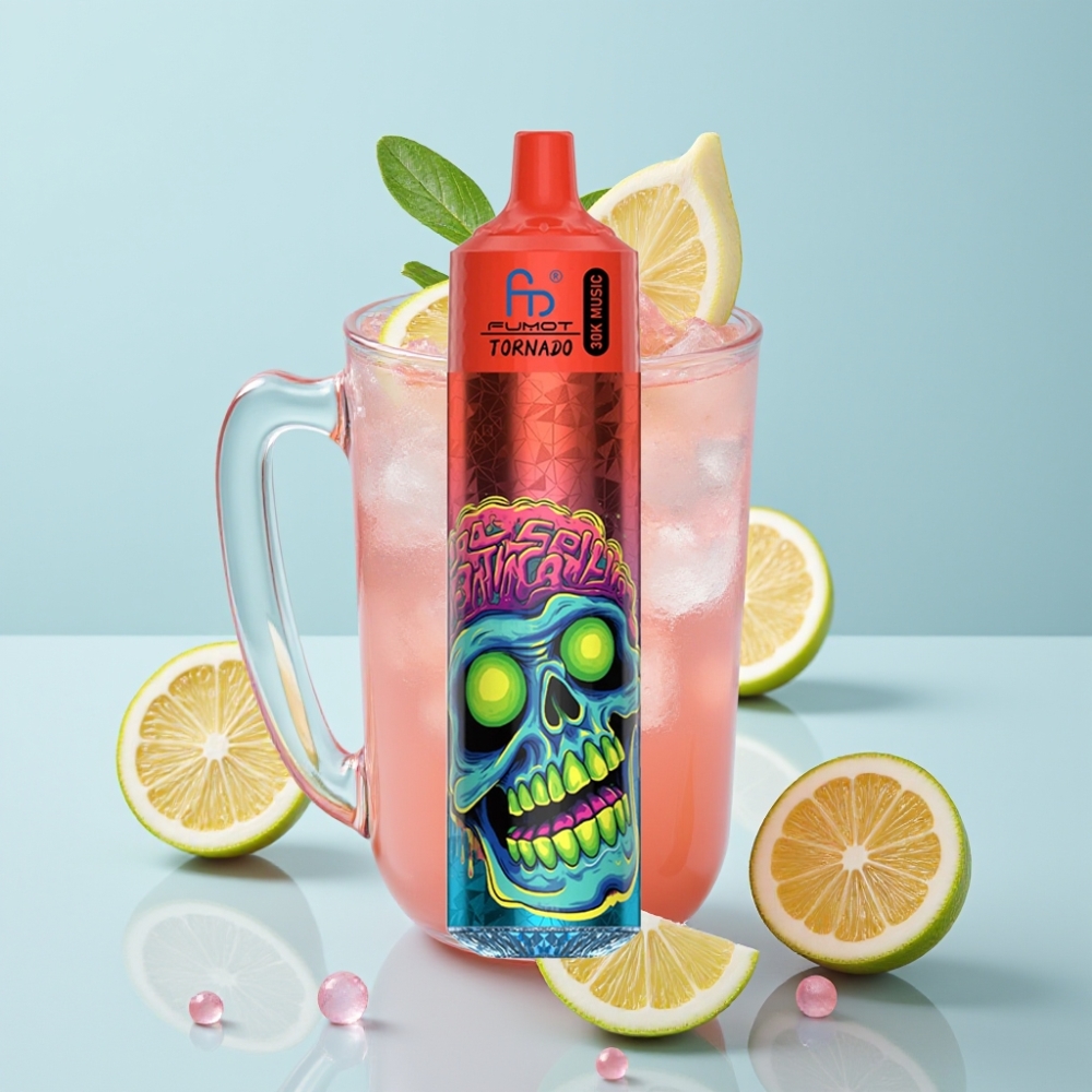 Fumot RandM Tornado 30000 Puffs 30mL 5 Mesh Pink Lemonade