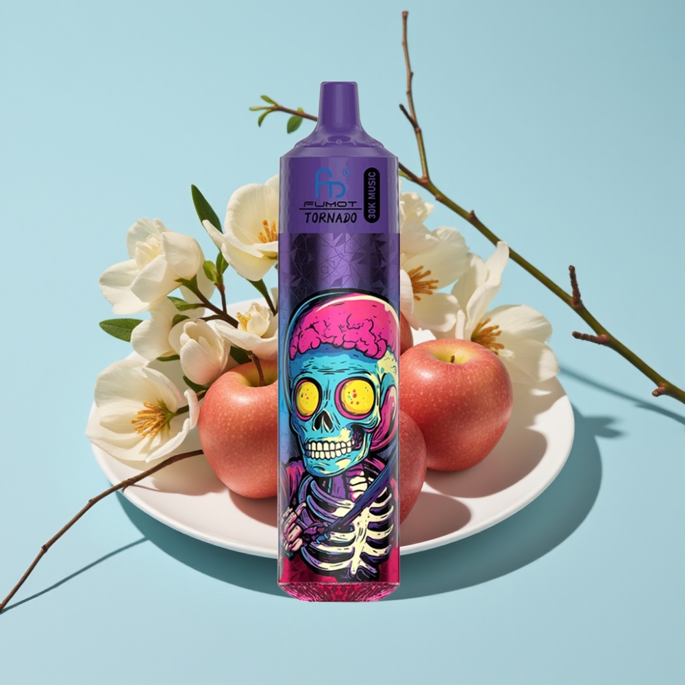 Fumot RandM Tornado 30000 Puffs 30mL 5 Mesh Triple Apple