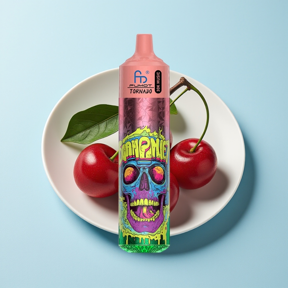 Fumot RandM Tornado 30000 Puffs 30mL 5 Mesh Triple Cherry
