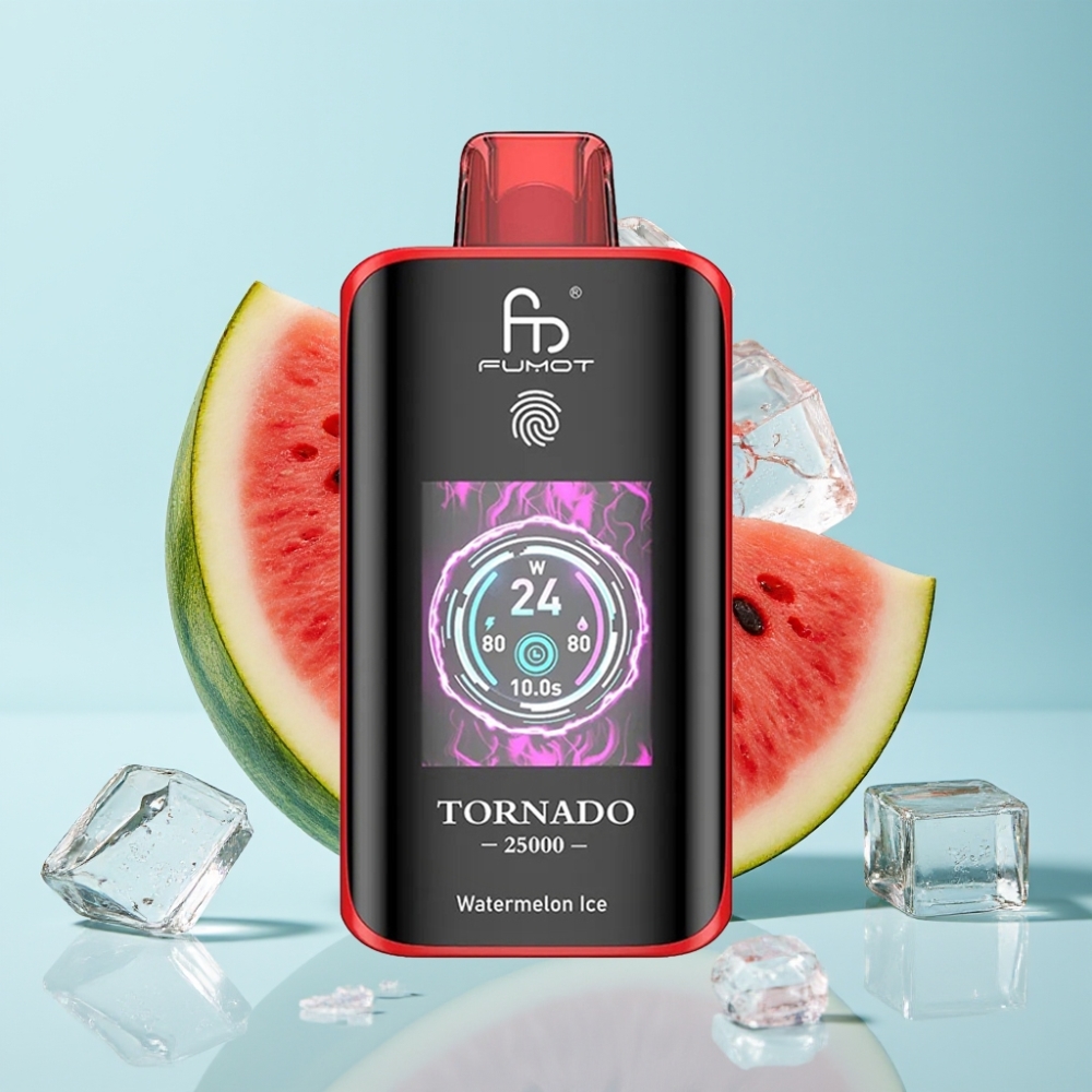 Fumot Tornado 25000 Puff HD Skärm 20ml Vattenmelon Is