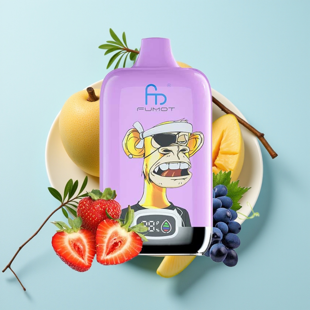 Fumot Tornado Digital Box 12000 Puffs 20ml Mango Is