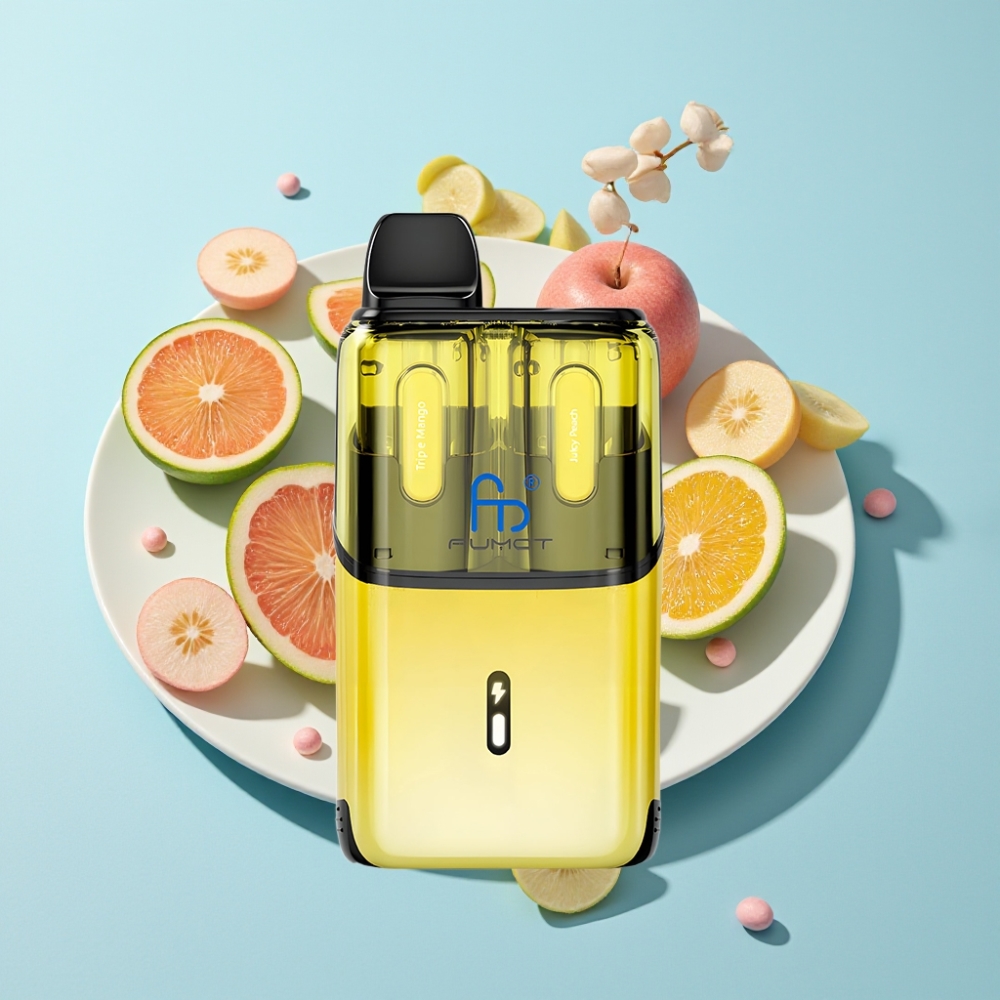 Fumot Ultra T32000 Disposable Vape 32000 puffar 800mAh batteri 24ml vätska Typ-C laddning Mesh Coil