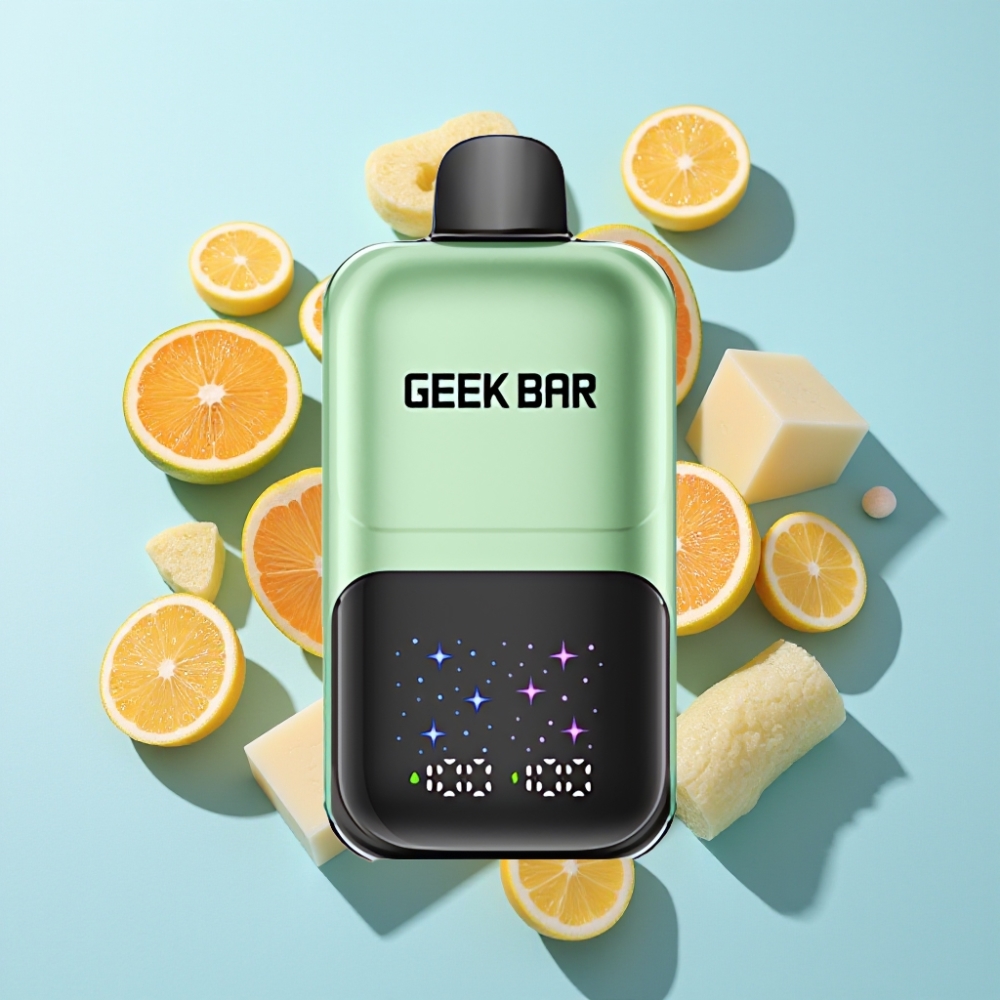 GEEK BAR 2GO 50000 Puffs Interaktiv Skärm Justerbar Smak 20ml
