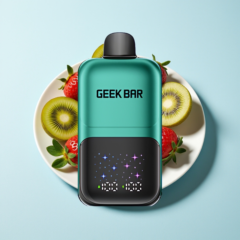 GEEK BAR 2GO 50000 Puffs Stor Skärm Justerbar Smak/Kyla Dubbel Tank 20ml