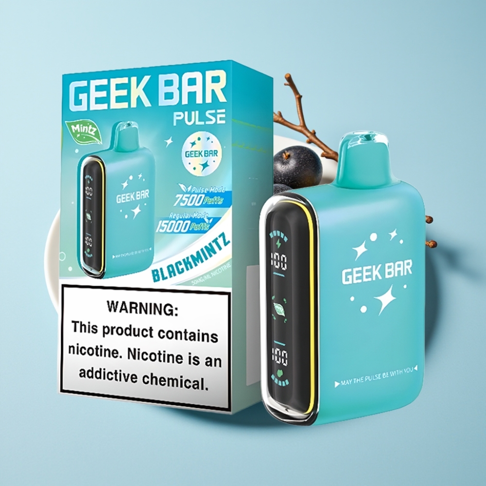 GEEK BAR Pulse 15000 Puffar 16ML 5 Luftflödesreglering USB-C