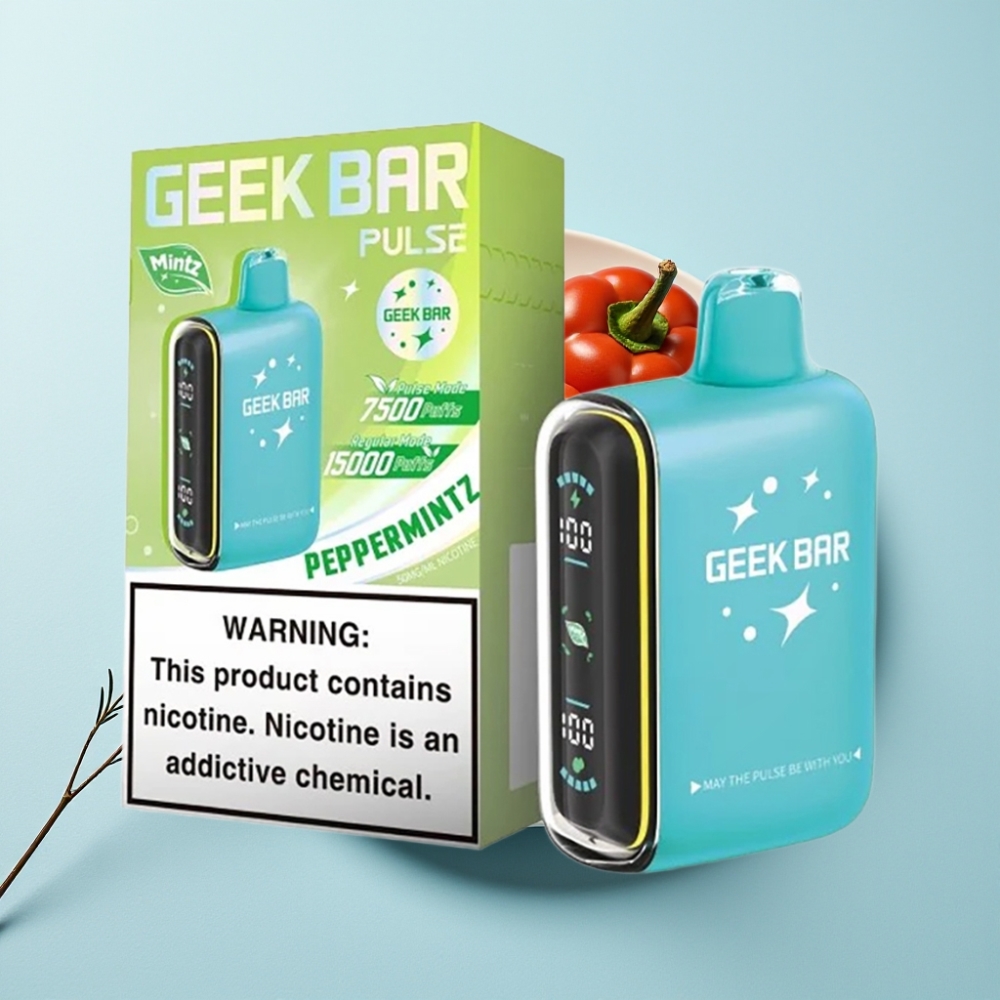 GEEK BAR Pulse 15000 Puffar 16ML 5 Luftflödesreglering USB-C
