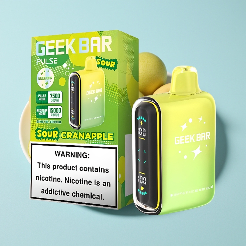 Geek Bar Pulse 15000 Puffs 16ML 5 Luftflöde Justerbar