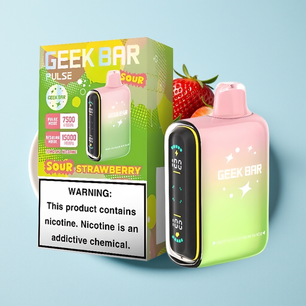 Geek Bar Pulse 15000 Puffs 16ML 5 Luftflöde Justerbar