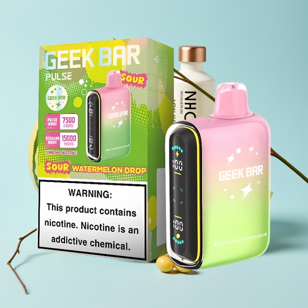 Geek Bar Pulse 15000 Puffs 16ML 5 Luftflöde Justerbar