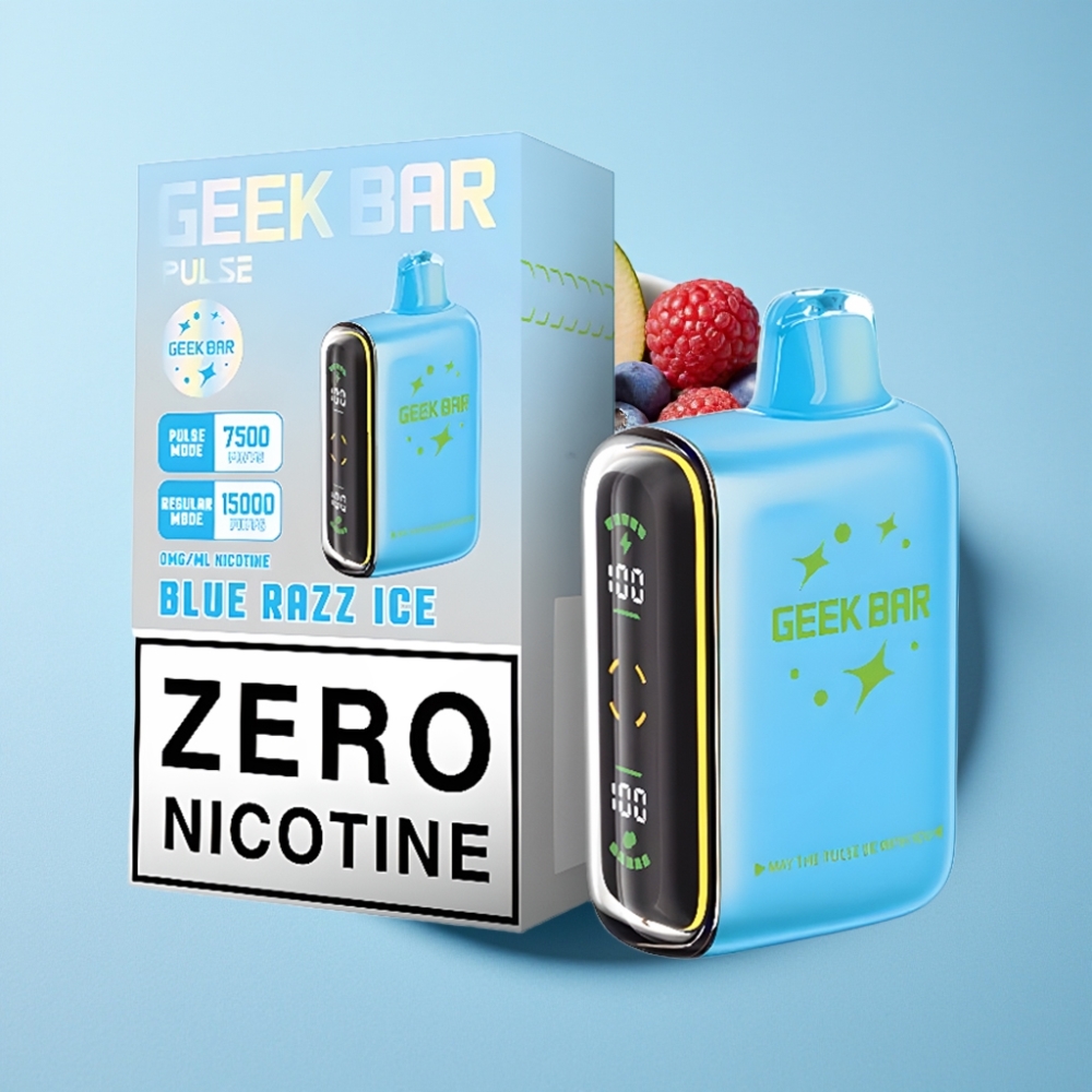 Geek Bar Pulse 15000 Puffs 16ML 5 Luftflödesreglering USB-C