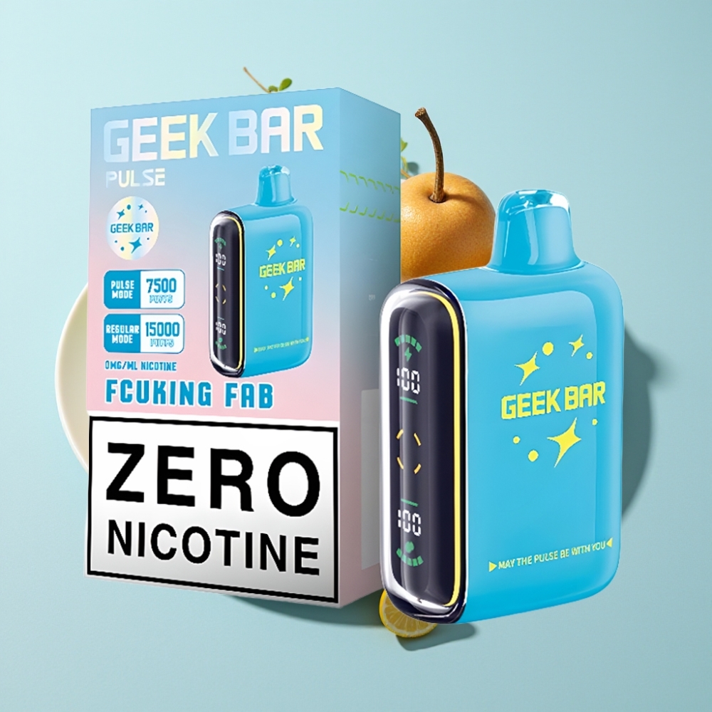 Geek Bar Pulse 15000 Puffs 16ML 5 Luftflödesreglering USB-C
