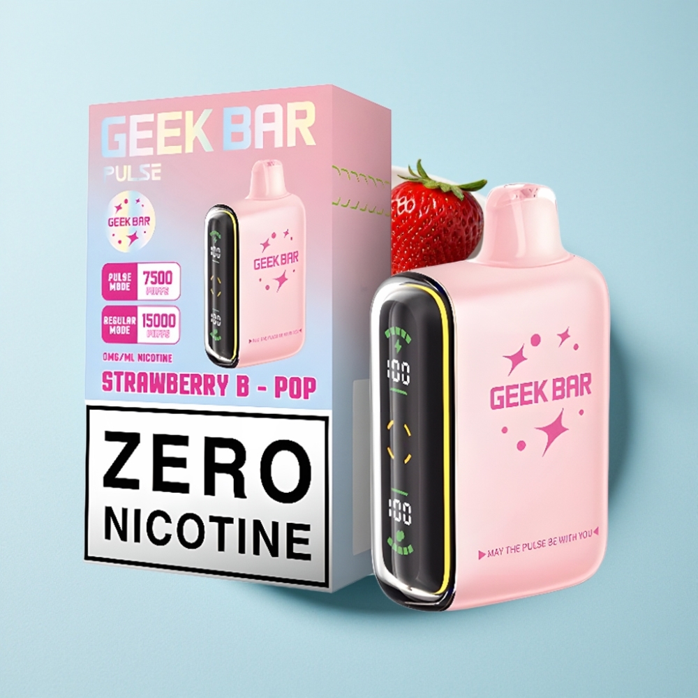 Geek Bar Pulse 15000 Puffs 16ML 5 Luftflödesreglering USB-C