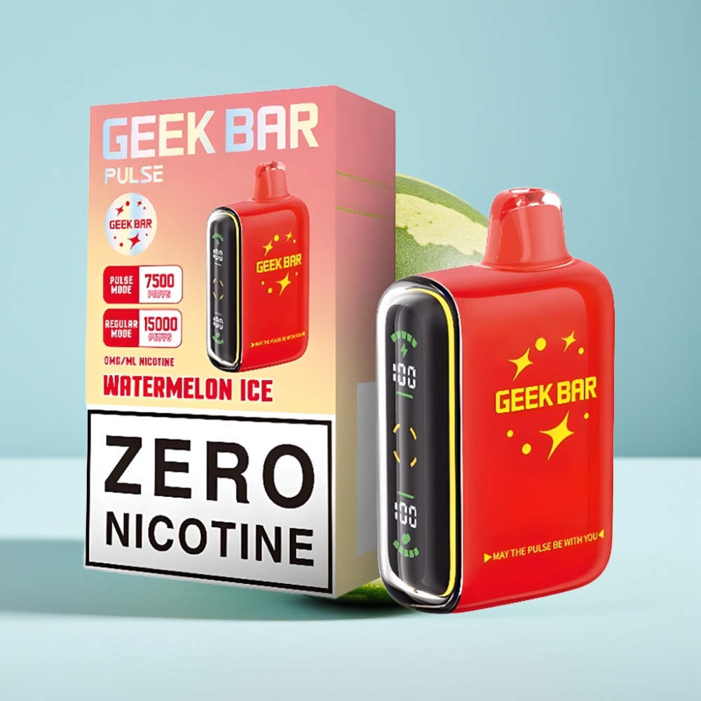Geek Bar Pulse 15000 Puffs 16ML 5 Luftflödesreglering USB-C