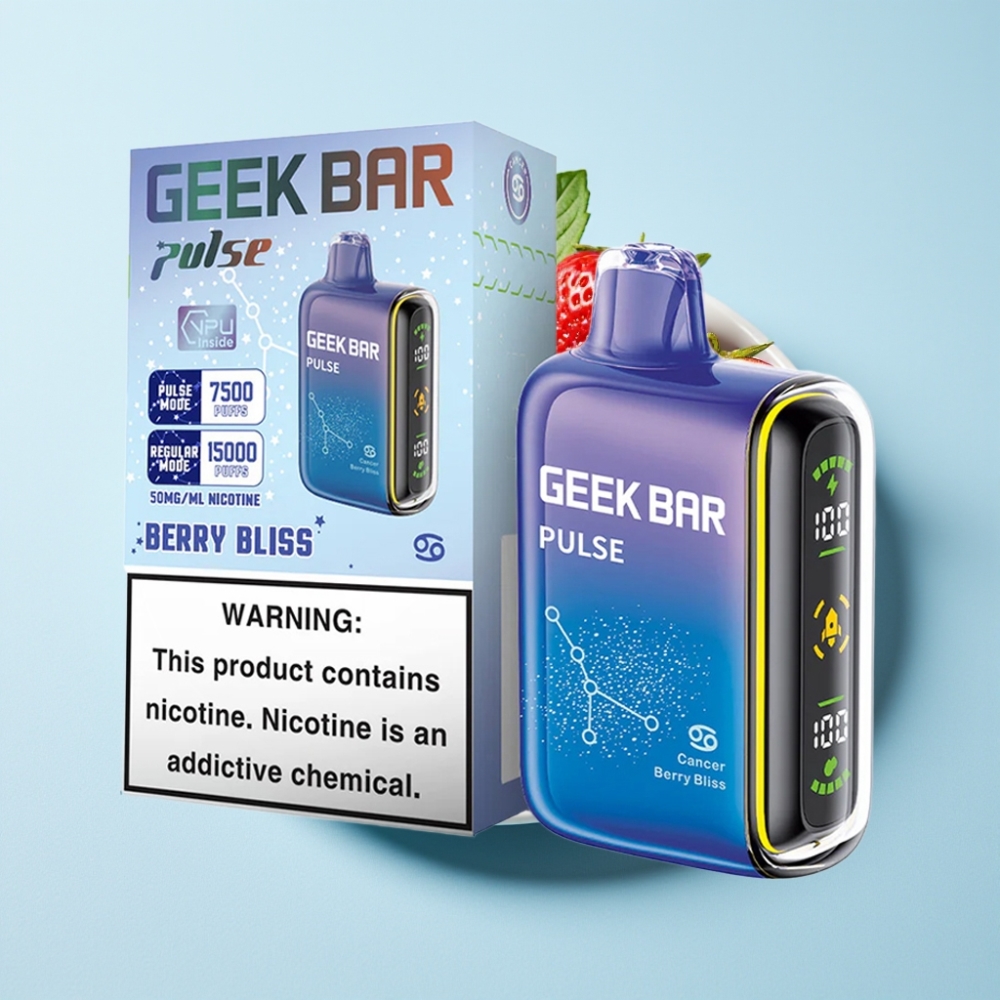 Geek Bar Pulse 15000 Puffs 16ML 5 USB-C