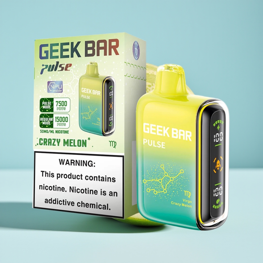 Geek Bar Pulse 15000 Puffs 16ML 5 USB-C