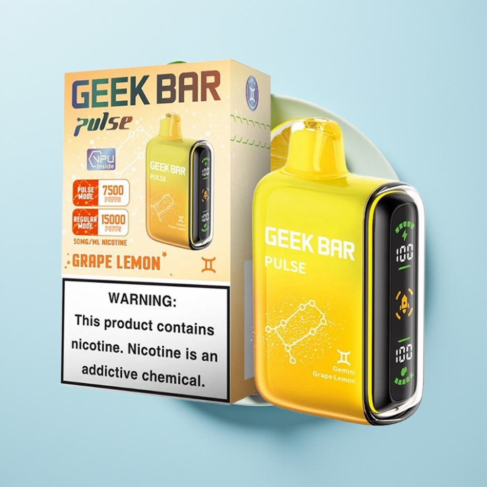 Geek Bar Pulse 15000 Puffs 16ML 5 USB-C