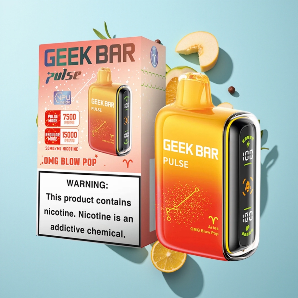 Geek Bar Pulse 15000 Puffs 16ML 5 USB-C