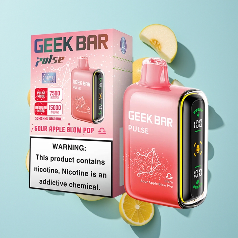 Geek Bar Pulse 15000 Puffs 16ML 5 USB-C