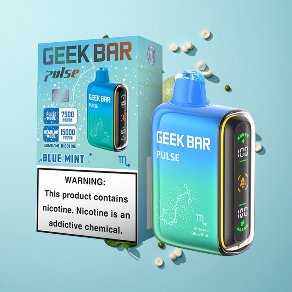 Geek Bar Pulse 15000 Puffs 16ML 5 USB-C
