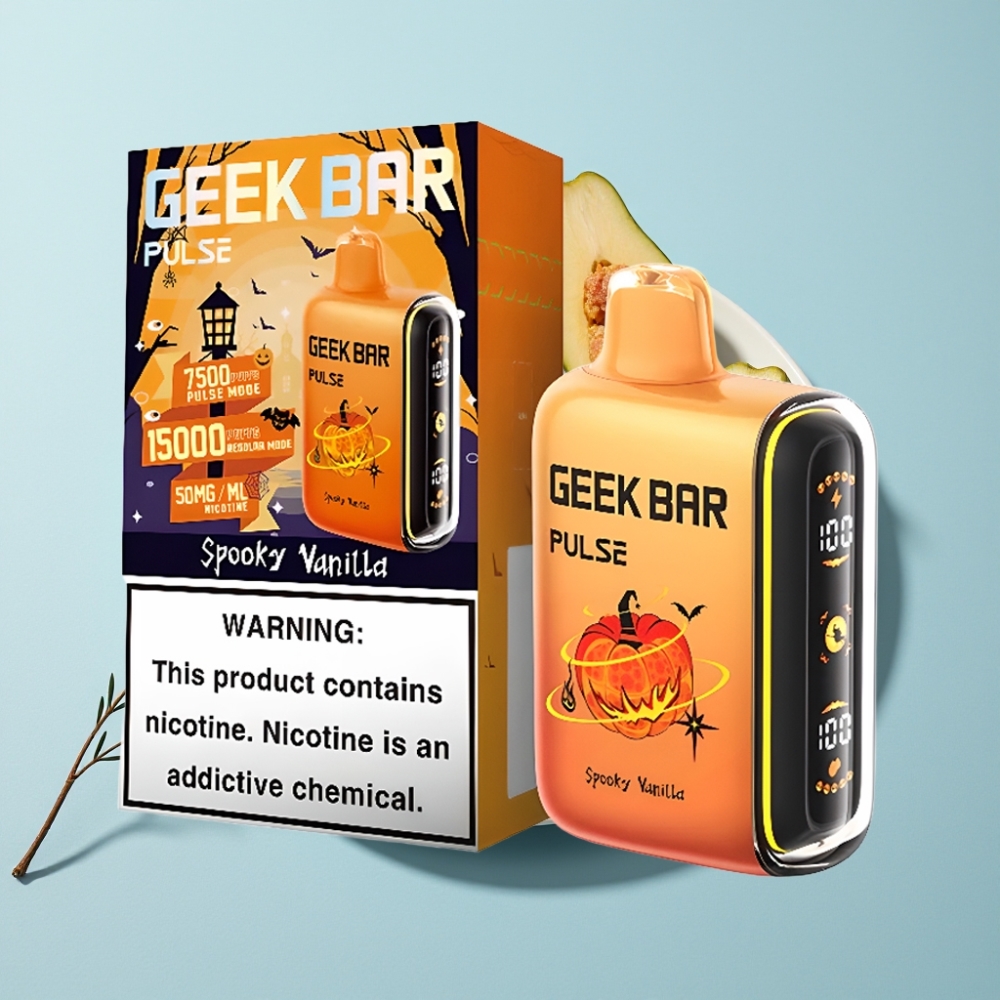 Geek Bar Pulse 15000 Puffs 16ML 5 USB-C Halloween