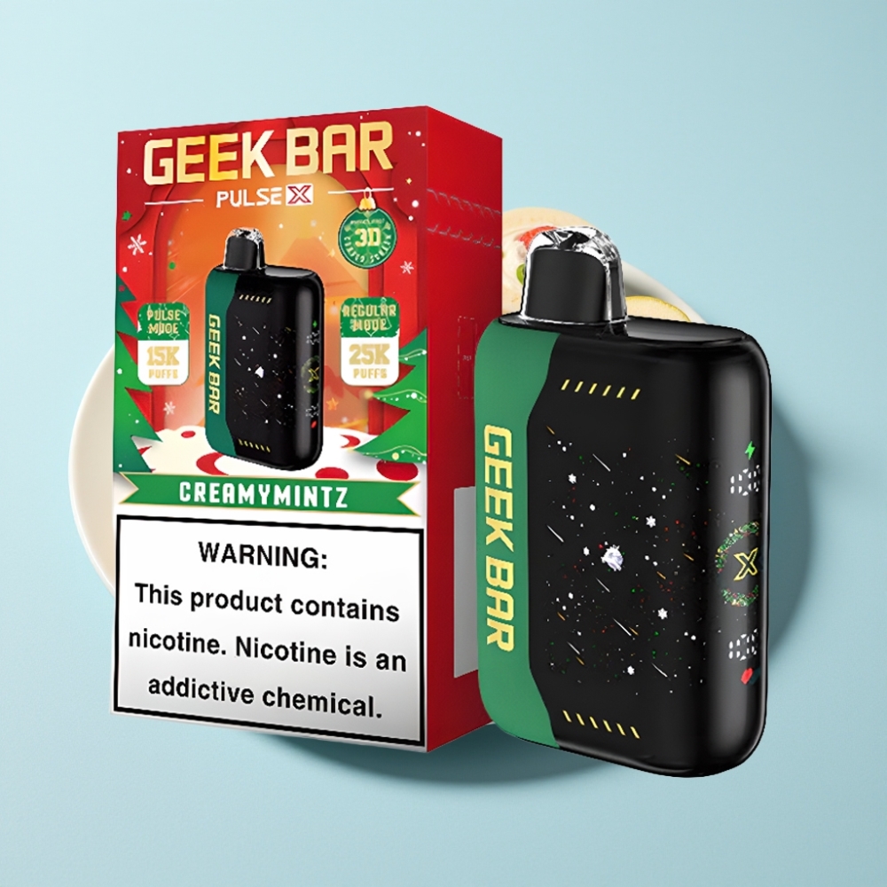 Geek Bar Pulse X 25000 Puffar 18mL USB-C Dubbel Mesh