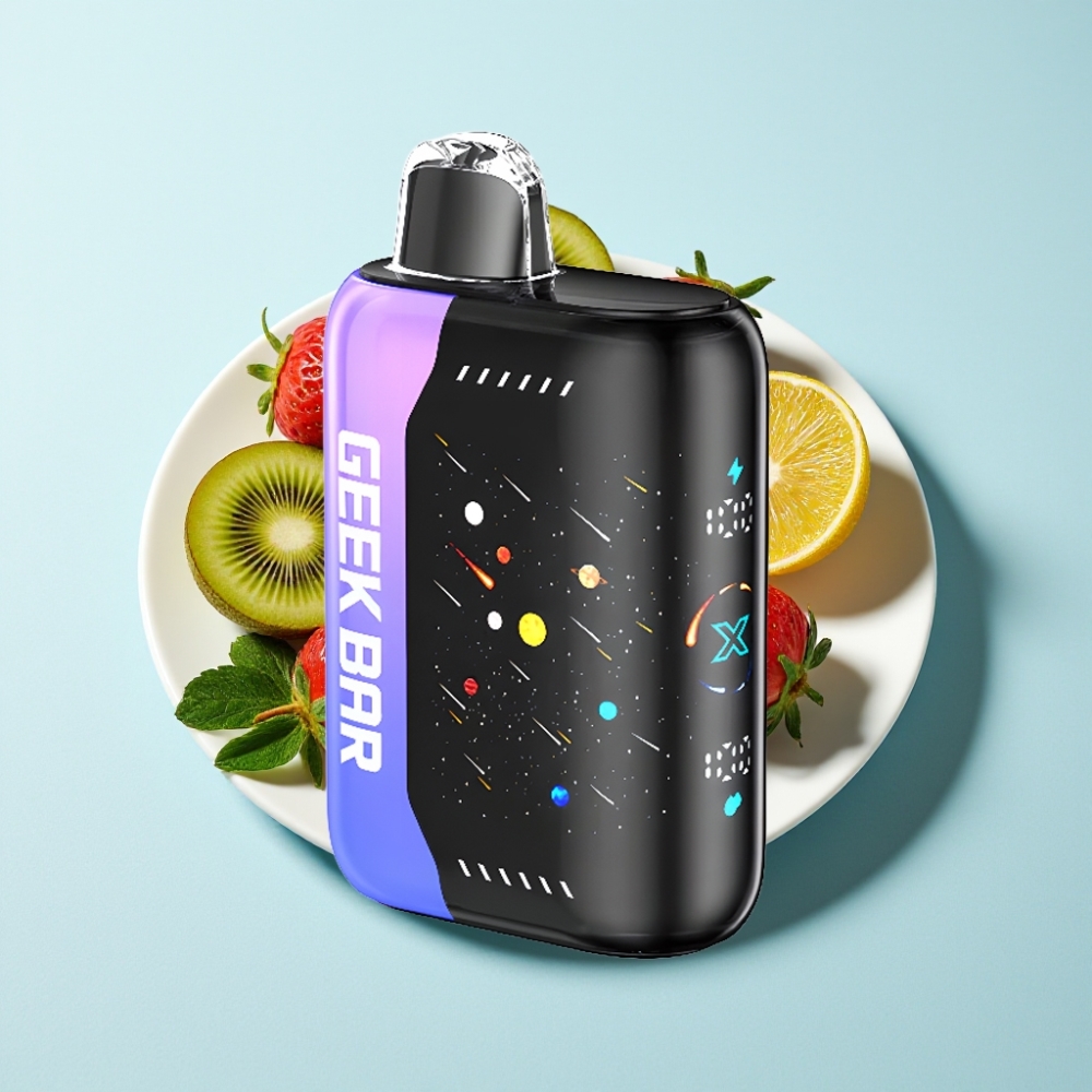 Geek Bar Pulse X 25000 Puffar Meteor Edition med 18mL Vätska och Dual Mesh Coil
