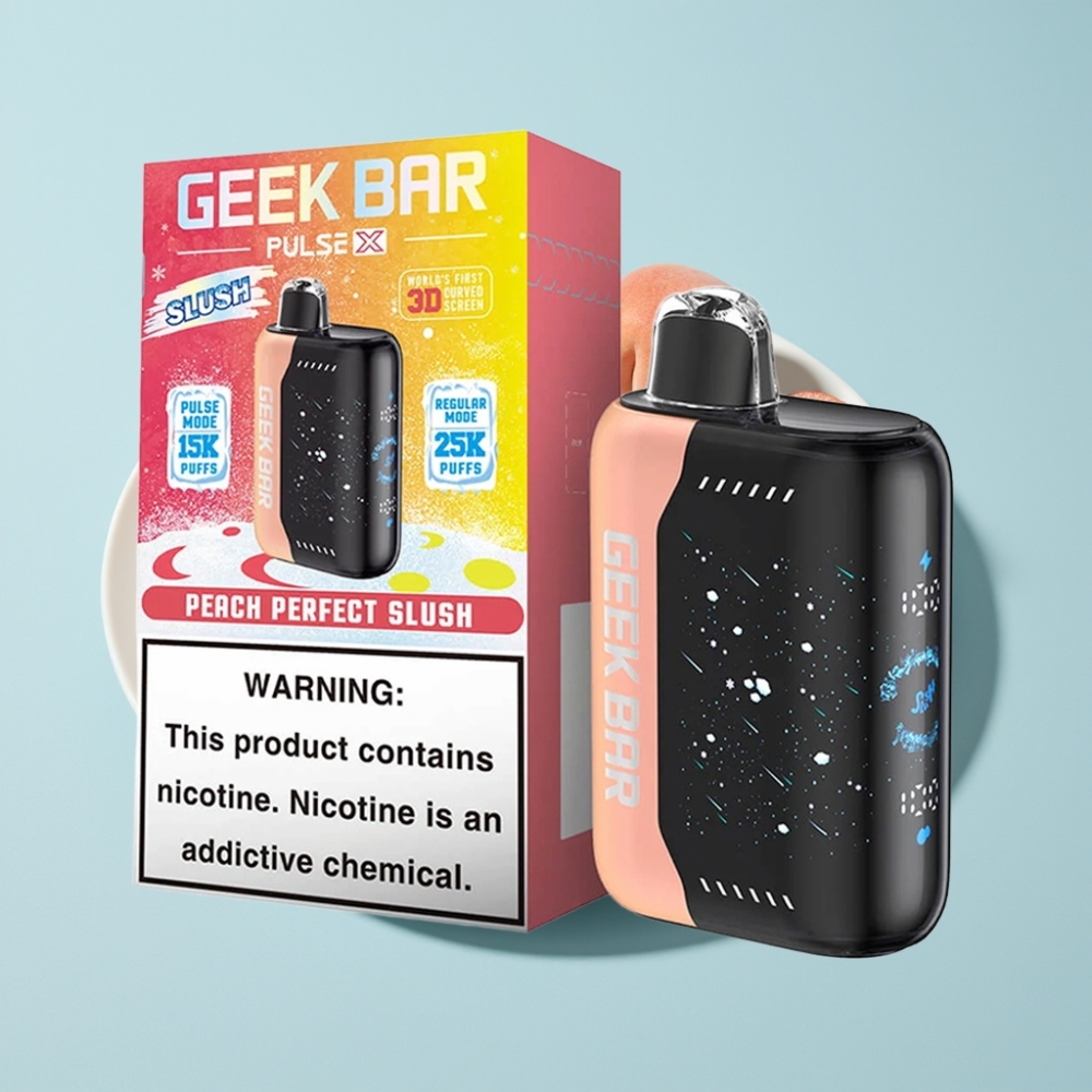 Geek Bar Pulse X 25000 Puffar Slush Edition med 18mL Vätska  Dual Mesh Coil