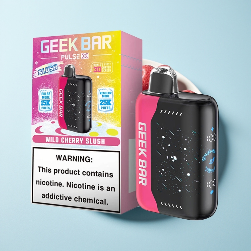Geek Bar Pulse X 25000 Puffar Slush Edition med 18mL Vätska  Dual Mesh Coil