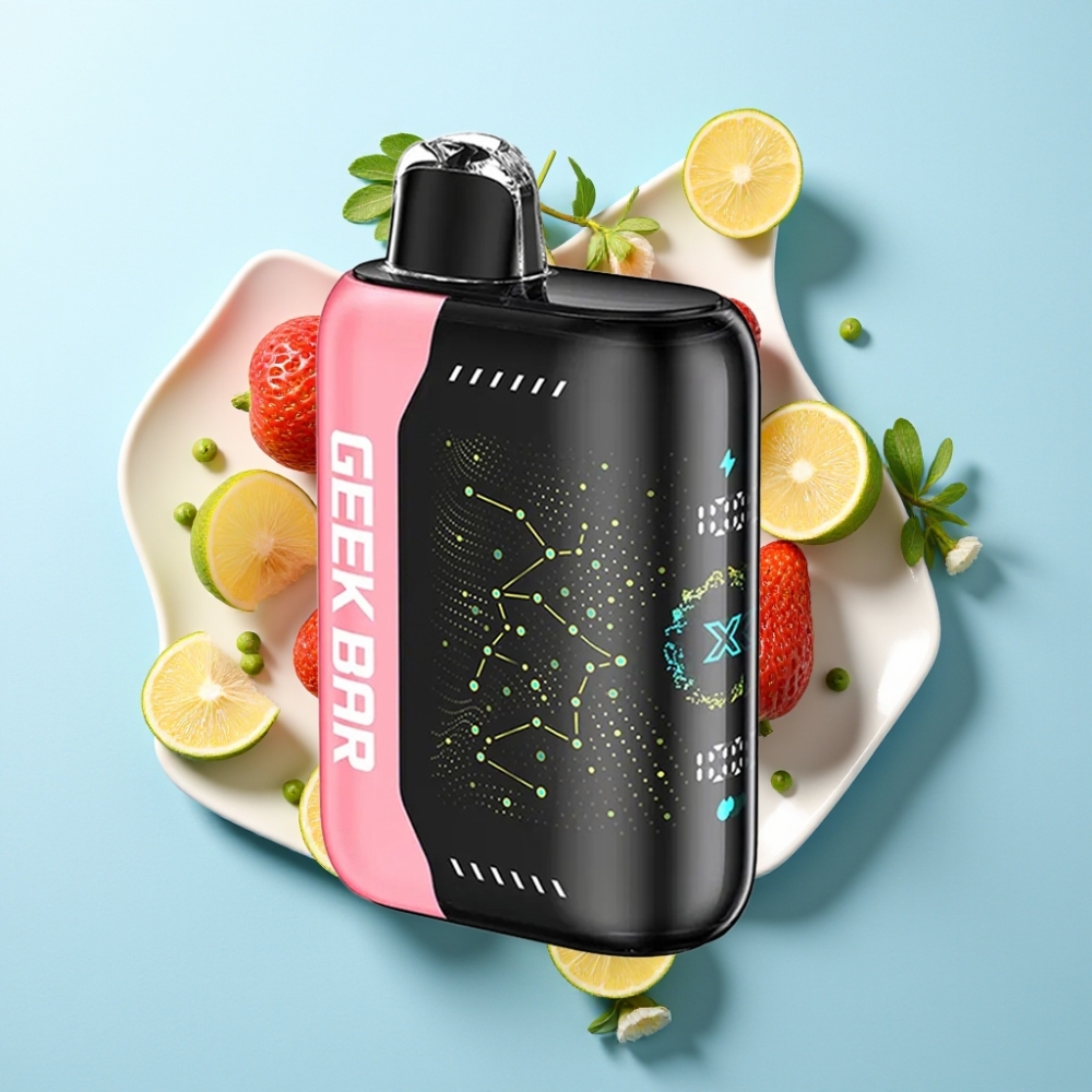 Geek Bar Pulse X 25000 Puffar med 18mL E-Vätska  Dual Mesh Coil