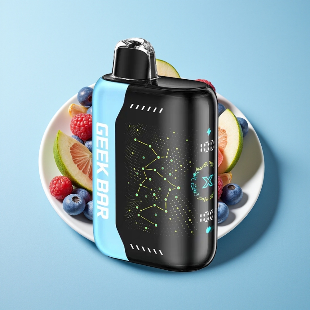 Geek Bar Pulse X 25000 Puffar med 18mL E-Vätska  Dual Mesh Coil