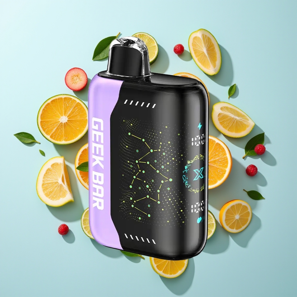 Geek Bar Pulse X 25000 Puffar med 18mL E-Vätska  Dual Mesh Coil