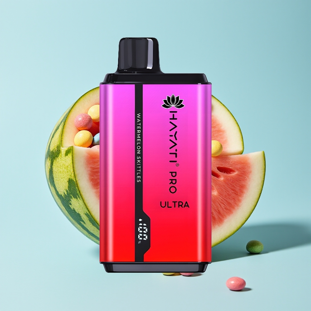 Hayati Pro Ultra 15000 Puffs 850mAh 24ml 2 Vattenmelon Skittles