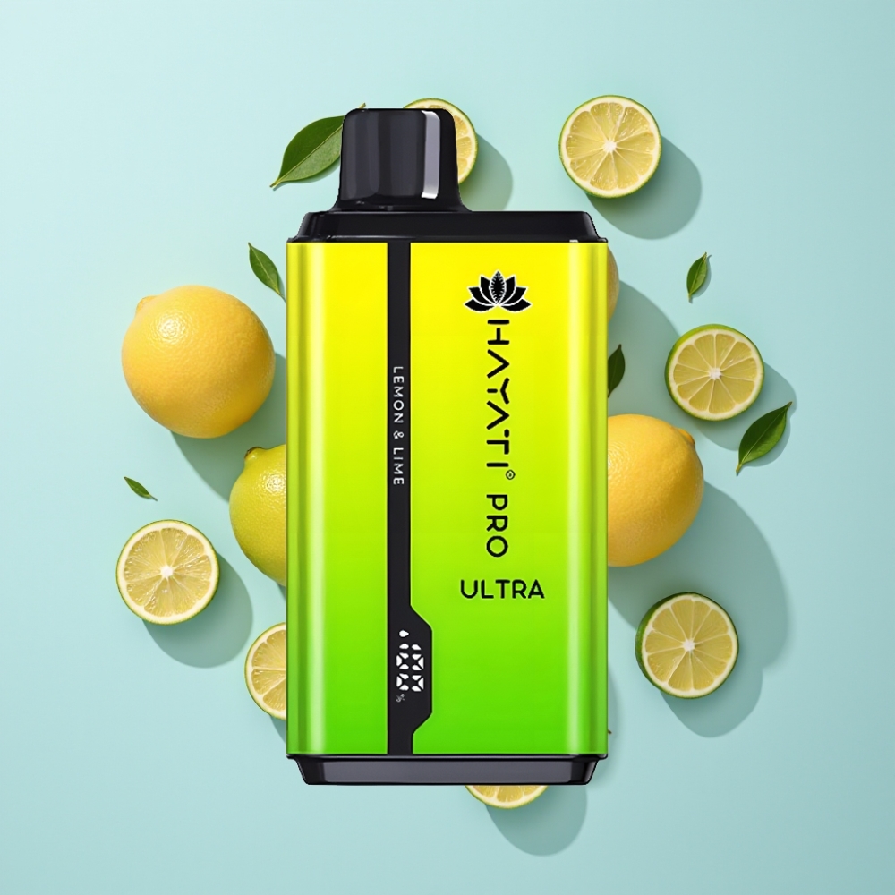 Hayati Pro Ultra 15000 Puffs 850mAh 24ml Citron  Lime