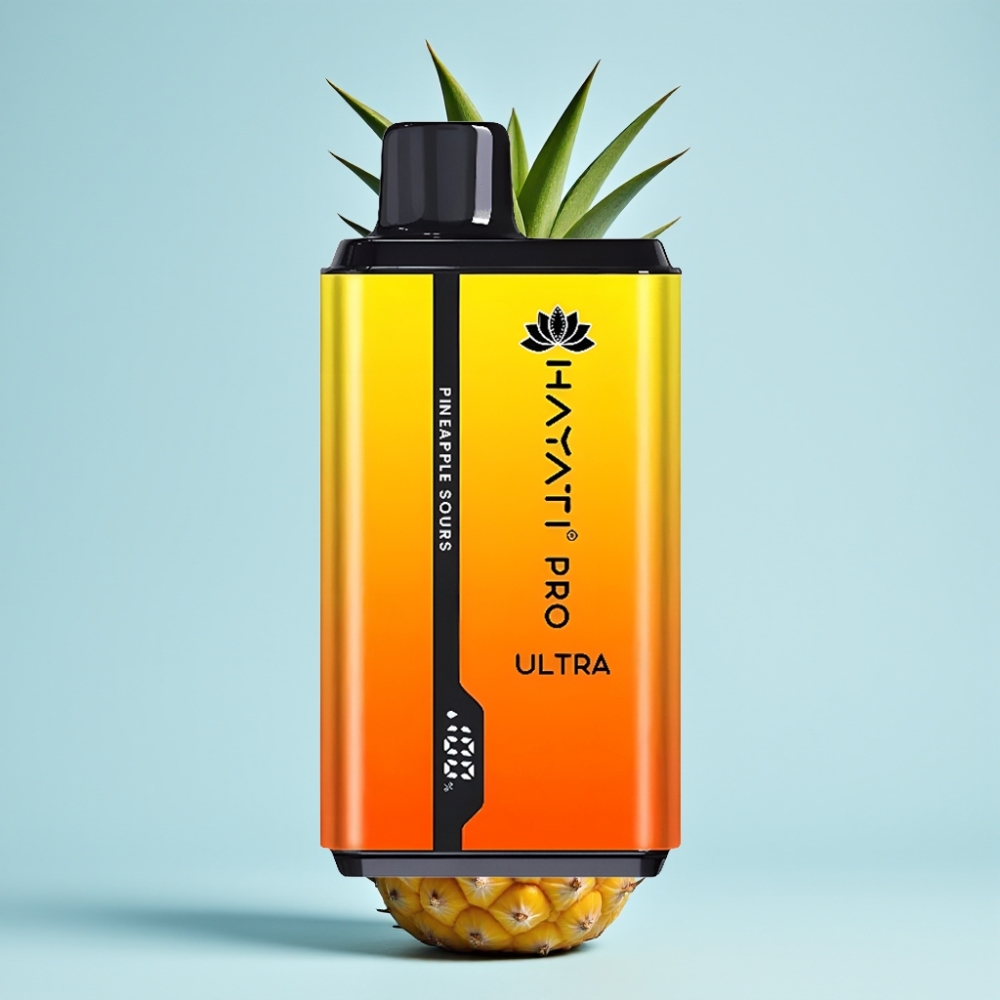 Hayati Pro Ultra 15000 Puffs 850mAh 2×12ml 2 Ananas Sur