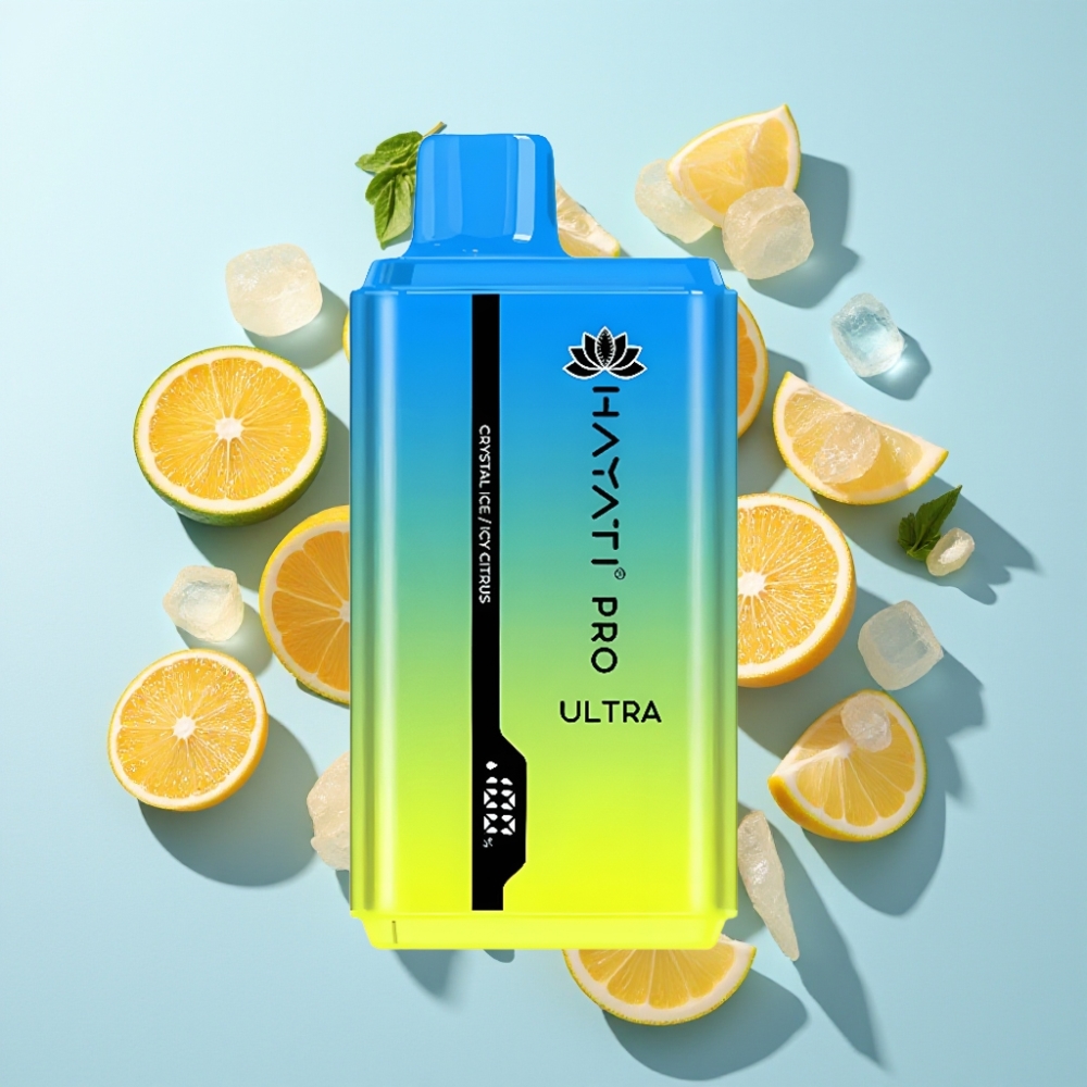 Hayati Pro Ultra 15000 Puffs 850mAh 2×12ml Is Citrus