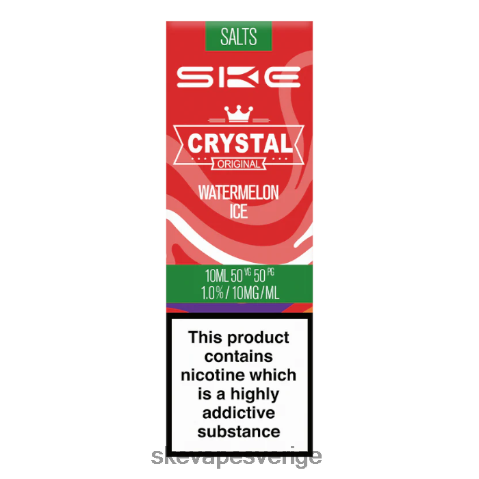 SKE Crystal - SKE kristall nic salt - 10ml vattenmelon is 8RD4HL119