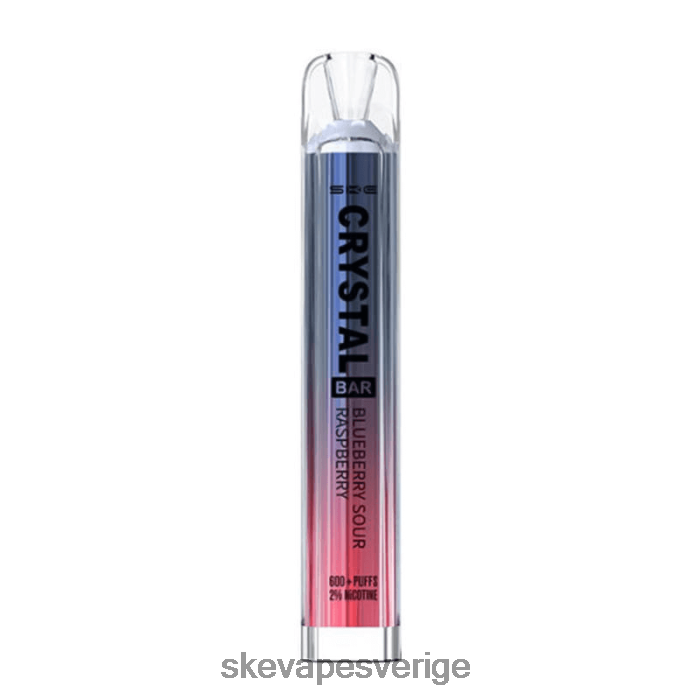 SKE Crystal Bar - SKE kristallstång engångsvape blåbärssura hallon 8RD4HL70