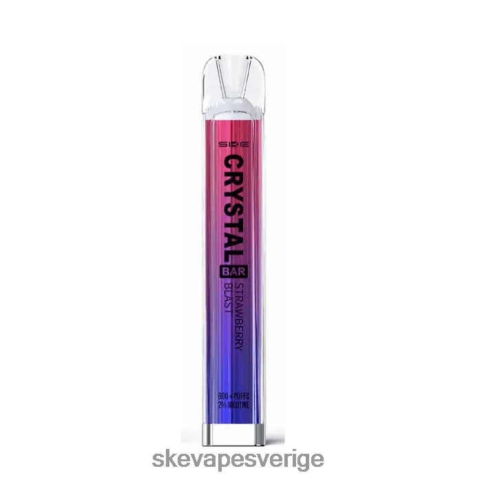 SKE Vape Authentication - SKE kristallstång engångsvape jordgubbssprängning 8RD4HL87