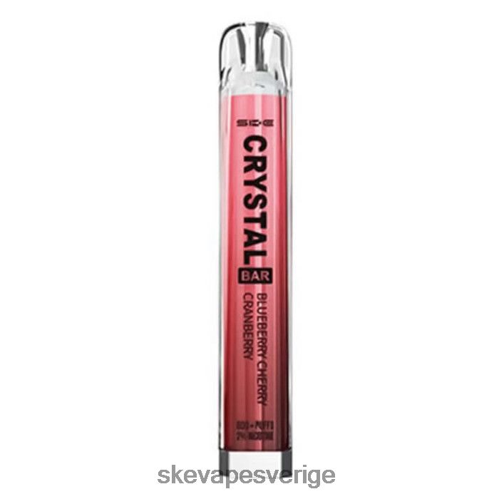 SKE Vape Gothenburg - SKE kristallstång engångsvape blåbär körsbär tranbär 8RD4HL93