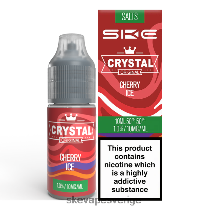 SKE Vape Wiki - SKE kristall nic salt - 10ml körsbärs is 8RD4HL114