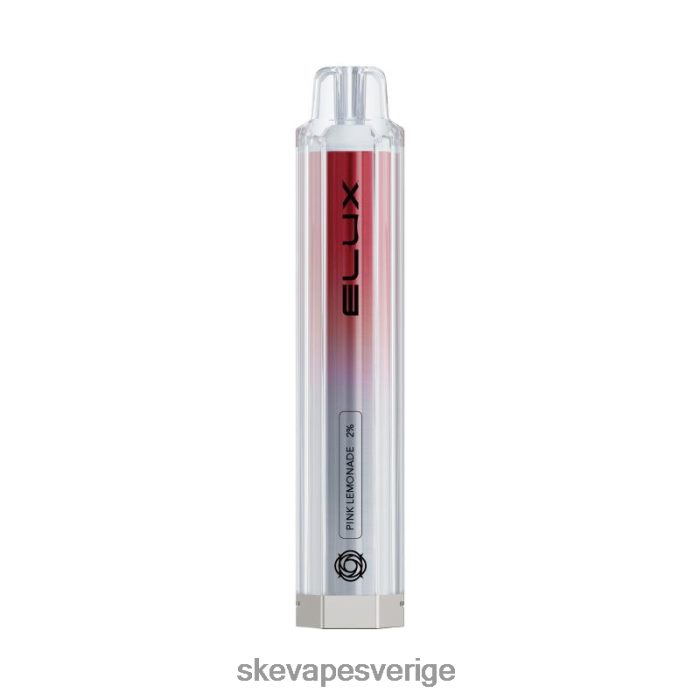 SKE Crystal Vape - SKE elux kub 600 rosa lemonad 8RD4HL38