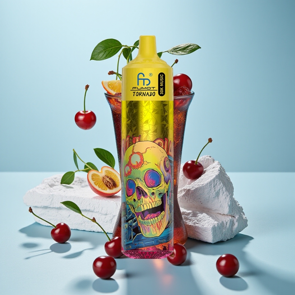 Fumot RandM Tornado 30000 Puffs 30mL 5% Mesh Cherry Coke